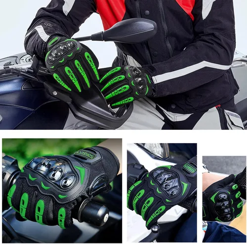 Miniatura 5 de Guantes de motocicleta con pantalla táctil para hombres y mujeres, guantes de carreras para motocross, BMX, ATV, MTB, ciclismo