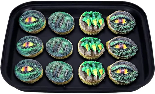 Miniatura 7 de Moldes de silicona para fondant, diseño de garras de dinosaurio de silicona para hornear, decoración de cupcakes, dulces, chocolate, manualidades