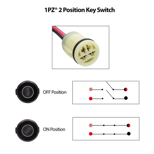 Miniatura 6 de 1PZ Interruptor de llave de encendido para Honda Foreman 450 500 520 Rancher 350 400 420 Rincon 650 680 Rubicon 500 520 1998-2024, interruptor