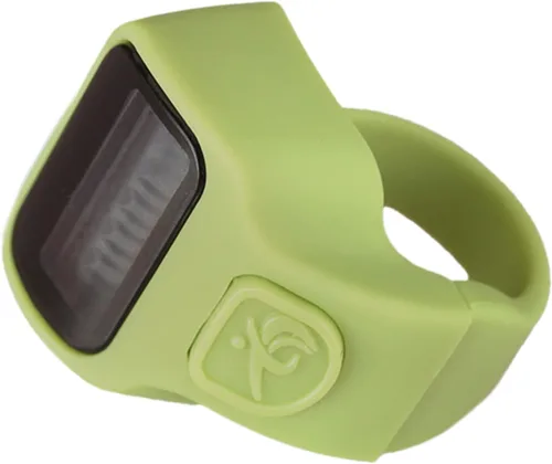 Miniatura 16 de Contador de dedos 5 canales digital Tasbih Número Clickers con pantalla LCD para contar oración tejer regalo deportivo Contador negro de moda