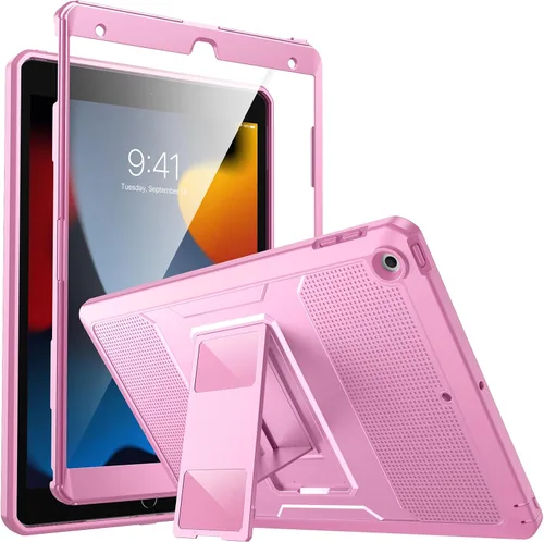 Miniatura 9 de MoKo Funda para iPad de 10.2 Pulgadas iPad 9ª Generación 2021/ iPad 8ª Generación 2020/ iPad 7ª Generación 2019, [Servicio Pesado] A Prueba