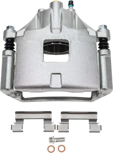 Miniatura 3 de Detroit Axle - Pastillas de freno de pinza de disco delantera izquierda para Impala Monte Carlo LeSabre Riviera DeVille Intrigue Bonneville - Juego