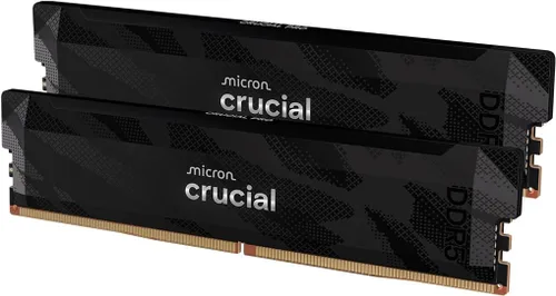 Crucial Pro DDR5 RAM 32 GB Kit (2x16GB), 6400MHz CL32, Memoria de escritorio para overclocking y juegos, Compatible con Intel XMP 3.0 y AMD Expo,