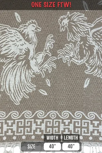 Miniatura 2 de ShirtBANC Poncho de Serape mexicano Capa Azteca Múltiples Estilos Hecho en México