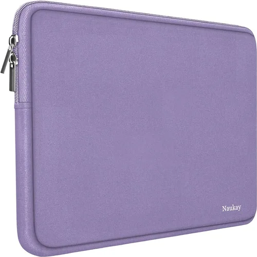 Miniatura 15 de Naukay Funda para Laptop, Funda de Neopreno Resistente de 13-13.3 Pulgadas para Laptop/Computadora Portátil/Funda de Bolsillo para Computadora