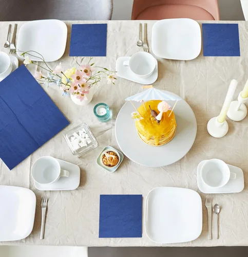 Miniatura 5 de Servilletas de cóctel de 3 capas, servilletas de cóctel, servilletas de postre, servilletas de papel desechables para bodas, fiestas de cumpleaños