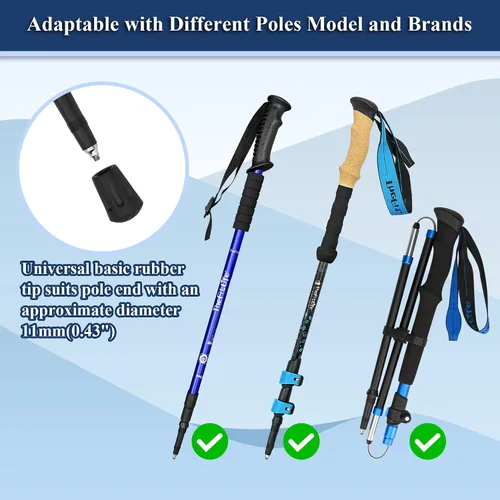 Miniatura 6 de TheFitLife Trekking Poles Accessories Set