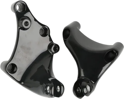 TCT-MOTORPARTS Soportes de montaje para estribera de pasajero para Harley Sportster Iron 883 XL883N Forty Eight XL1200X 2014-2022; Superlow XL883L