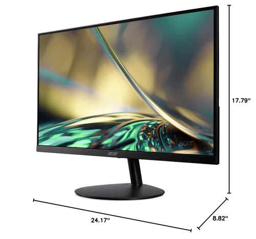 Miniatura 14 de Acer SB240Y G0bi - Monitor para juegos y oficina de 23.8" IPS Full HD ultradelgado de borde a borde Soporte de sincronización adaptativa