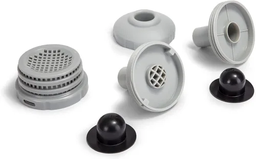 Intex 25022E - Kit de piezas de repuesto para conector de chorro de agua para piscina sobre el suelo con coladores, boquillas y tapones con