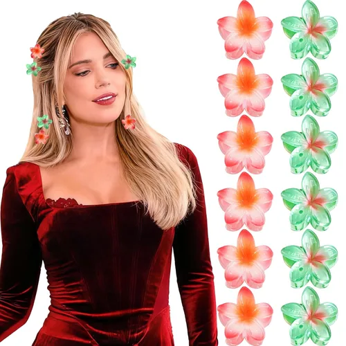 Miniatura 9 de GQLV Pinzas pequeñas para el cabello, 12 pinzas pequeñas de 1.18 pulgadas para mujeres y niñas, cabello grueso/fino, decoraciones de cabello