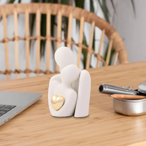 Miniatura 7 de Decoración de habitación para parejas, escultura de amor abrazable, decoración del hogar, adornos para sala, adornos para estantes, regalo para San