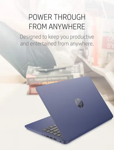 Miniatura 7 de HP Computadora portátil 14, AMD 3020e, 4 GB de RAM, 64 GB de almacenamiento eMMC, pantalla táctil HD de 14 pulgadas, Windows 10 Home en modo S