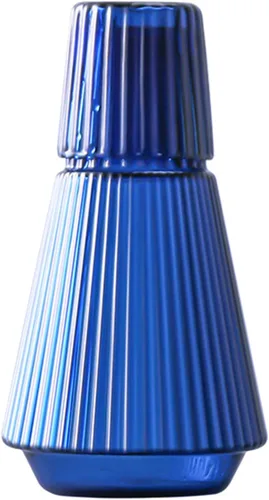 Miniatura 11 de Sizikato Jarra de agua de vidrio de borosilicato ámbar de 26 onzas con vaso de cristal.