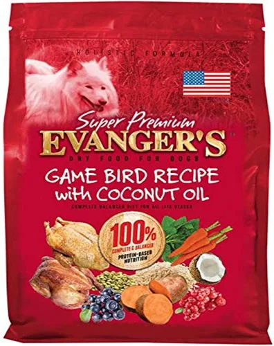 Miniatura 10 de Evanger's Pollo sin granos con batata y calabaza alimento seco para perros – 4.4 libras – Pollo fresco deshuesado, probióticos, omegas 3 y 6, sin