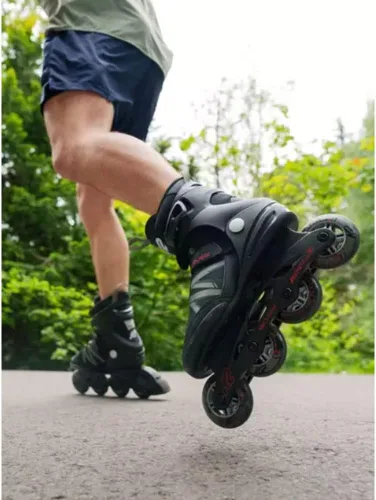 Miniatura 2 de K2 Kinetic 80 Patines en línea para hombre Negro /Gris