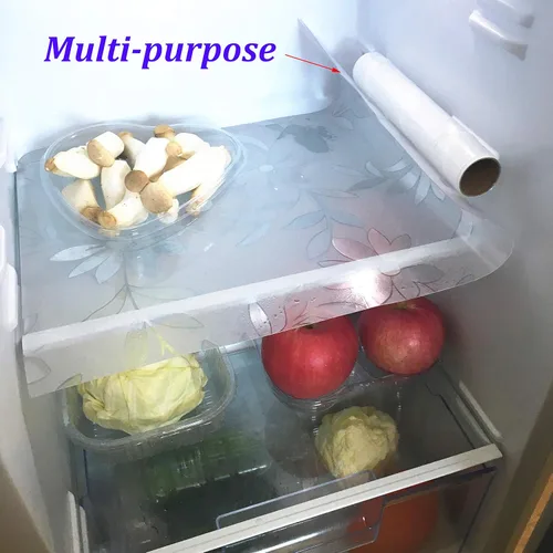 Miniatura 7 de Juego de 2 manteles individuales gruesos e impermeables de plástico para cocina, mesa de comedor, manteles individuales de plástico, lavables