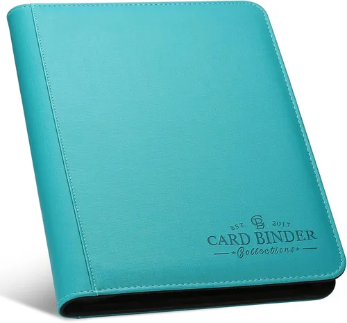 Miniatura 12 de Carpeta para Tarjetas Coleccionables, Carpeta Álbum de Colección de Tarjetas con 540 Bolsillos de Carga Lateral, Carpeta Álbum de 9 Bolsillos