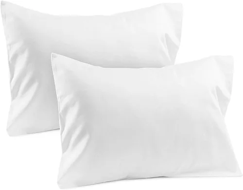 Miniatura 2 de Saharbeddings Funda de almohada de viaje para niños pequeños de 12 x 16 pulgadas, 500 hilos, paquete de 2 fundas protectoras pequeñas para bebés