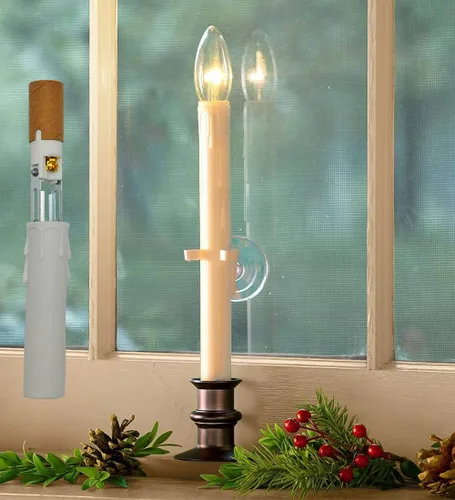 Miniatura 8 de Candelabro E12 - Enchufe de luz de cerámica ajustable de longitud para iluminación de candelabro, portalámparas de candelabro con fundas blancas