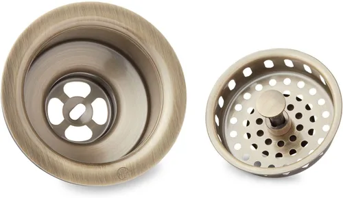 Miniatura 6 de Signature Hardware 482758 Colador de cesta de 4-1/2" con cordal