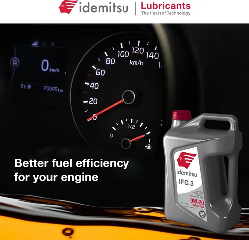 Miniatura 8 de Idemitsu IFG3 0W-20 SP/GF-7A Aceite de motor sintético completo – 5 cuartos de galón Diseñado para una máxima eficiencia de combustible