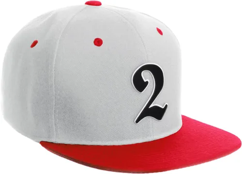 Miniatura 42 de Daxton Gorra clásica con visera de billete plano con letras del alfabeto inglés antiguo de la A a la Z