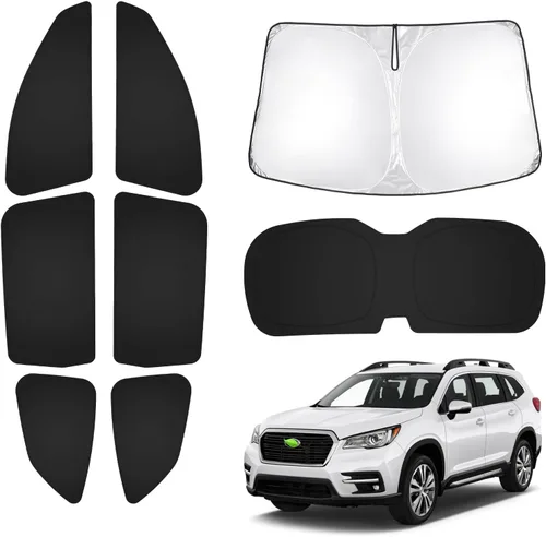 Miniatura 23 de T TGBROS Parasol para parabrisas para Honda Civic 2022-2025 2026, parasol grueso con bloqueo UV y opaca, para privacidad, plegables, 8 accesorios