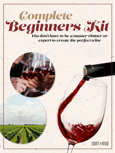 Miniatura 7 de Craft A Brew Kit para hacer Chardonnay para hacer caseros - Fácil para principiantes con ingredientes y suministros - Ultimate Wine Brewing