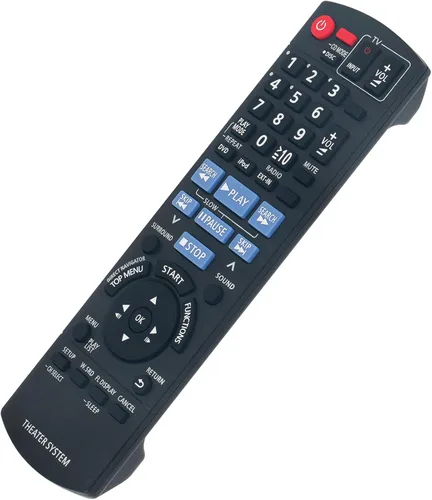 Miniatura 2 de N2QAYB000359 Reemplazar el control remoto para el sistema de sonido de cine en casa Panasonic DVD SA-PT770 SC-PT770 SAPT670 SAPT673 SC-PT670