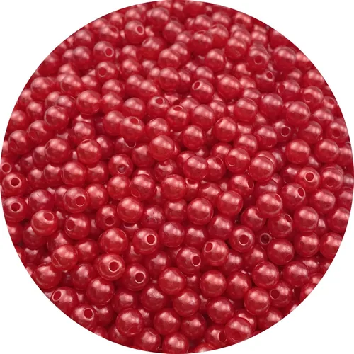 Miniatura 11 de 100 cuentas de perlas para manualidades, perlas de resina de 0.47 pulgadas para hacer joyas, cuentas redondas a granel con agujero para collares