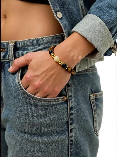 Miniatura 38 de Tigers Eye Protection Handmade Bracelet Best Present For Men Women Attract Wealth Chakra Feng Shui Stretchy Beaded Bracelets Lucky Friendship