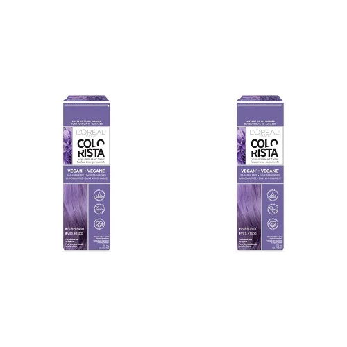 Miniatura 13 de L'Oréal Paris Color de Cabello Colorista Semipermanente para Cabello Rubio Claro o Decolorado, Verde Lima