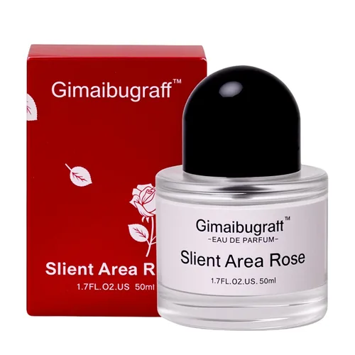 Silent Area - Perfumes de rosas para mujer, 1.7 onzas, Eau de Parfum con aromas de madera y rosa, perfume de larga duración para mujer, adecuado