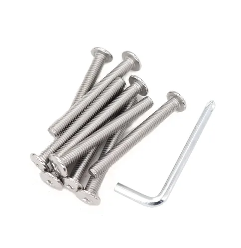Miniatura 13 de cSeao Tornillos de máquina Allen del casquillo del zócalo de M6 de 32.8 ft m del acero inoxidable 304 para la cama de la tabla de conexión