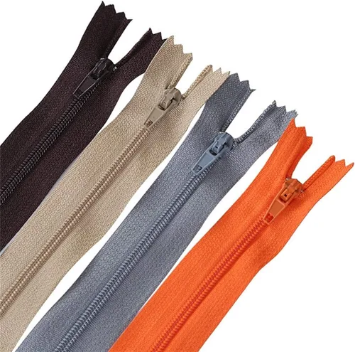 Miniatura 4 de Cierre de tela, 10 cremalleras de nailon para manualidades de costura a medida, cremalleras de nailon, para coser de 3 a 24 pulgadas, para coser