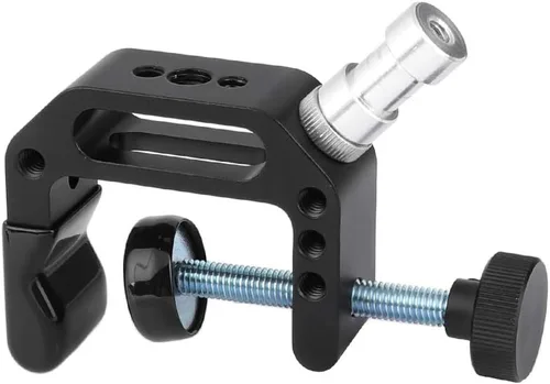 Miniatura 6 de CAMVATE Abrazadera en C robusta con puntos de montaje de tornillo de rosca macho y hembra de 1/4" y 3/8" (tipo universal) - 2474