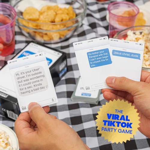Miniatura 4 de New Phone, Who Dis? Paquete de expansión de malos consejos NSFW de Relatable, añadir al juego central de New Phone, Who Dis?, incluye 45 tarjetas
