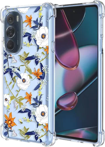 Miniatura 25 de Funda para Moto G Stylus 2021 4G Clear Flower Funda de teléfono TPU suave a prueba de golpes, antiarañazos, funda protectora para Motorola G Stylus