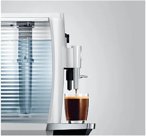 Miniatura 3 de Jura Máquina de café automática blanca E4 Piano