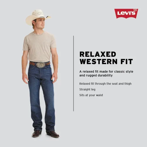 Miniatura 4 de Levi's Jeans relajados de corte occidental para hombre