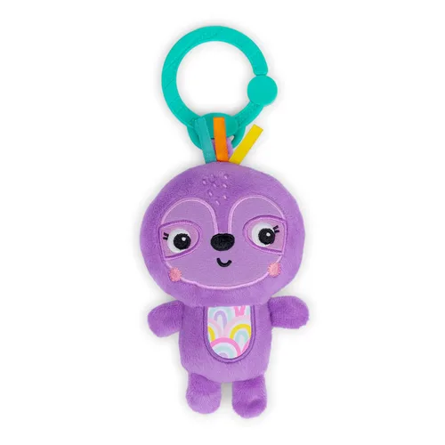 Miniatura 13 de Bright Starts Unicorn Sparkle & Shine Juguete de Peluche Portátil para Cochecito o Portabebés, Edades 0 Meses+, Rosa Unicornio