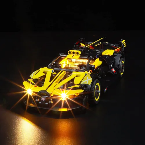 Miniatura 4 de BRIKSMAX Kit de iluminación LED para LEGO-42151 Bugatti Bolide - Compatible con el modelo de bloques de construcción Lego Technic - No incluye juego