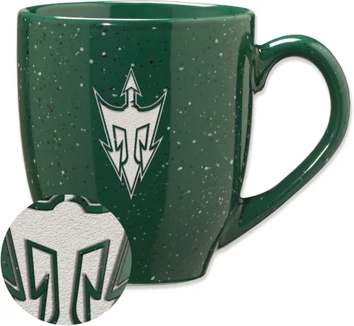 Miniatura 246 de Rico Industries NCAA Virginia Tech Hokies Maroon - Taza de café de cerámica grabada con láser, color del equipo, 16 onzas