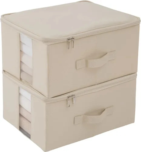 Miniatura 12 de Almacenamiento debajo de la cama con ventana transparente/tela resistente 600D, bolsas de almacenamiento debajo de la cama para ropa, ropa, manta