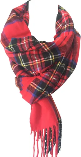Miniatura 5 de NY GOLDEN FASHION Bufanda de invierno de gran tamaño para mujer, diseño de tartán escocés, a cuadros, con tacto de cachemira