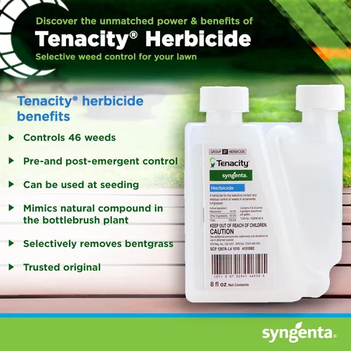 Miniatura 2 de tenacidad Césped Herbicida – 8 onzas