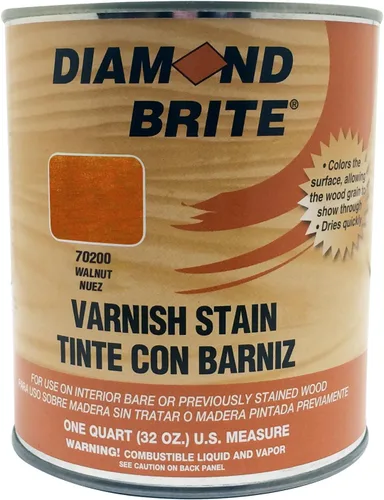 Miniatura 8 de Diamond Brite - Tinte para barniz 70100-2, acabado interior de madera que mejora el grano de madera natural, revestimiento de madera duradero