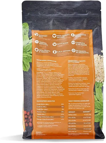 Miniatura 2 de Whole Paws by Whole Foods Market, comida para perros adultos, receta de pollo y quinua, 4 libras