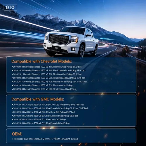 Miniatura 2 de OTO-K - Conjunto de módulo de bomba de combustible eléctrica con unidad de envío compatible con Chevrolet Chevy Silverado 1500, GMC Sierra 1500